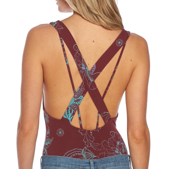 🔮🆕 Free People Δ Pretty Bodysuit Δ Purple - Picture 7 of 8